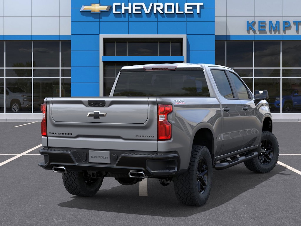 New 2026 Chevrolet Silverado 1500 Custom Trail Boss Truck