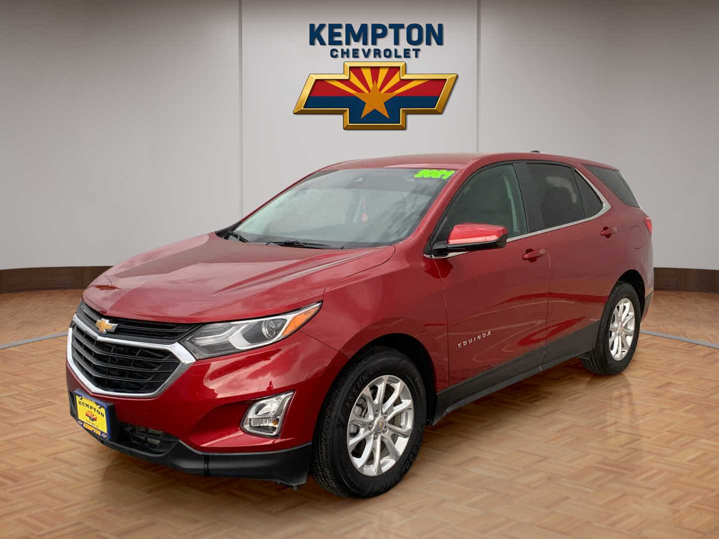 Used 2021 Chevrolet Equinox LT with VIN 2GNAXKEVXM6143963 for sale in Safford, AZ