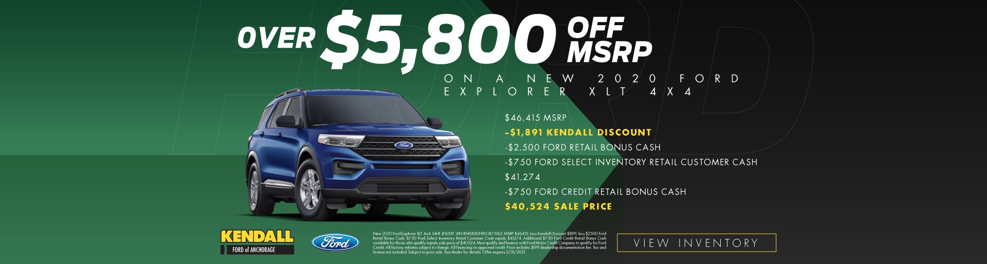 New Ford Dealership in Anchorage Used Cars in Anchorage Kendall