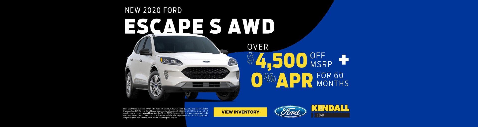 New and Certified Ford Dealership Used Cars in Eugene Kendall Ford