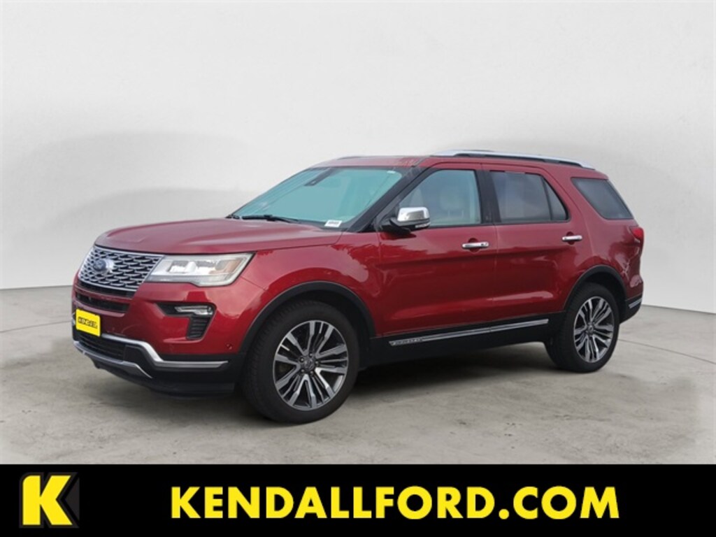 Used 2018 Ford Explorer Platinum SUV