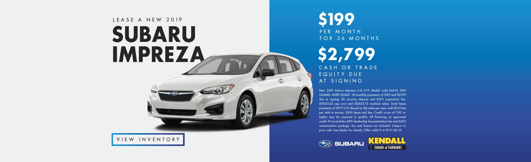 New, Certified, & Used Subaru Dealer Kendall Subaru of Fairbanks