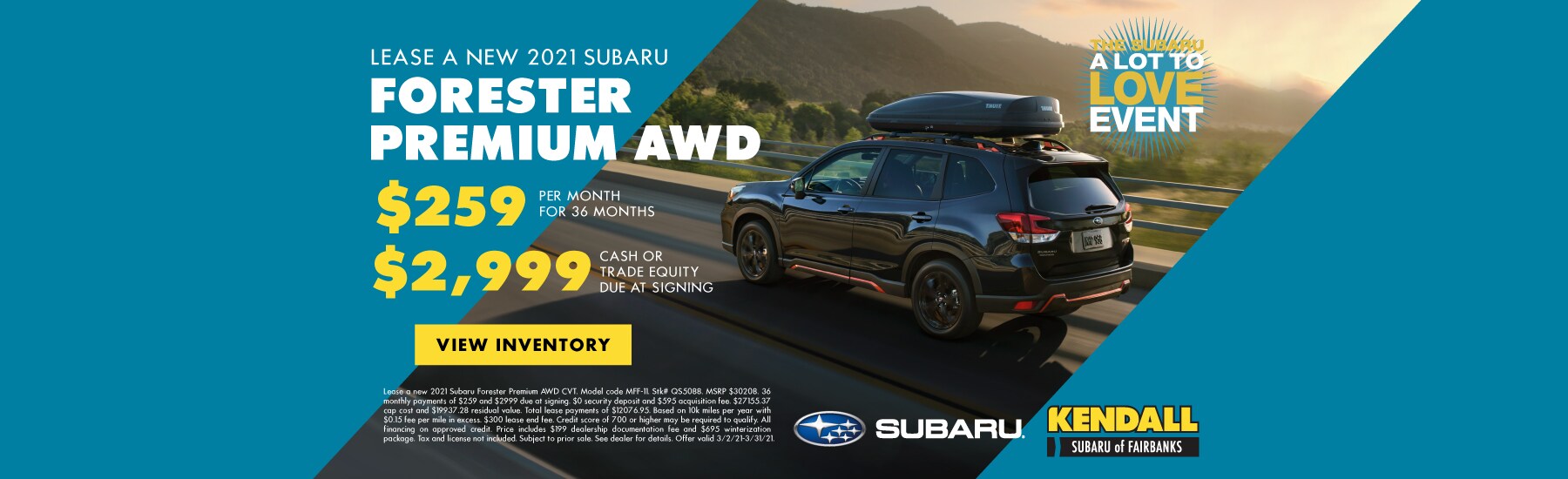 New, Certified, & Used Subaru Dealer Kendall Subaru of Fairbanks