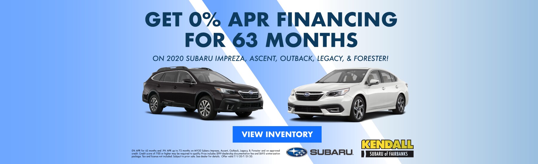 New, Certified, & Used Subaru Dealer Kendall Subaru of Fairbanks