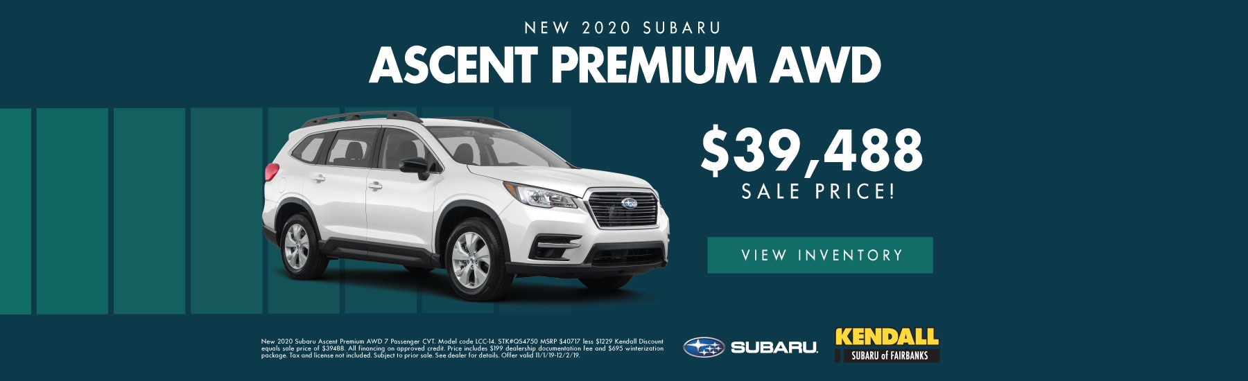 New, Certified, & Used Subaru Dealer Kendall Subaru of Fairbanks