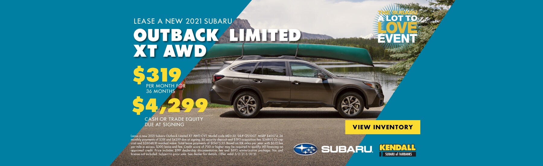 New, Certified, & Used Subaru Dealer Kendall Subaru of Fairbanks