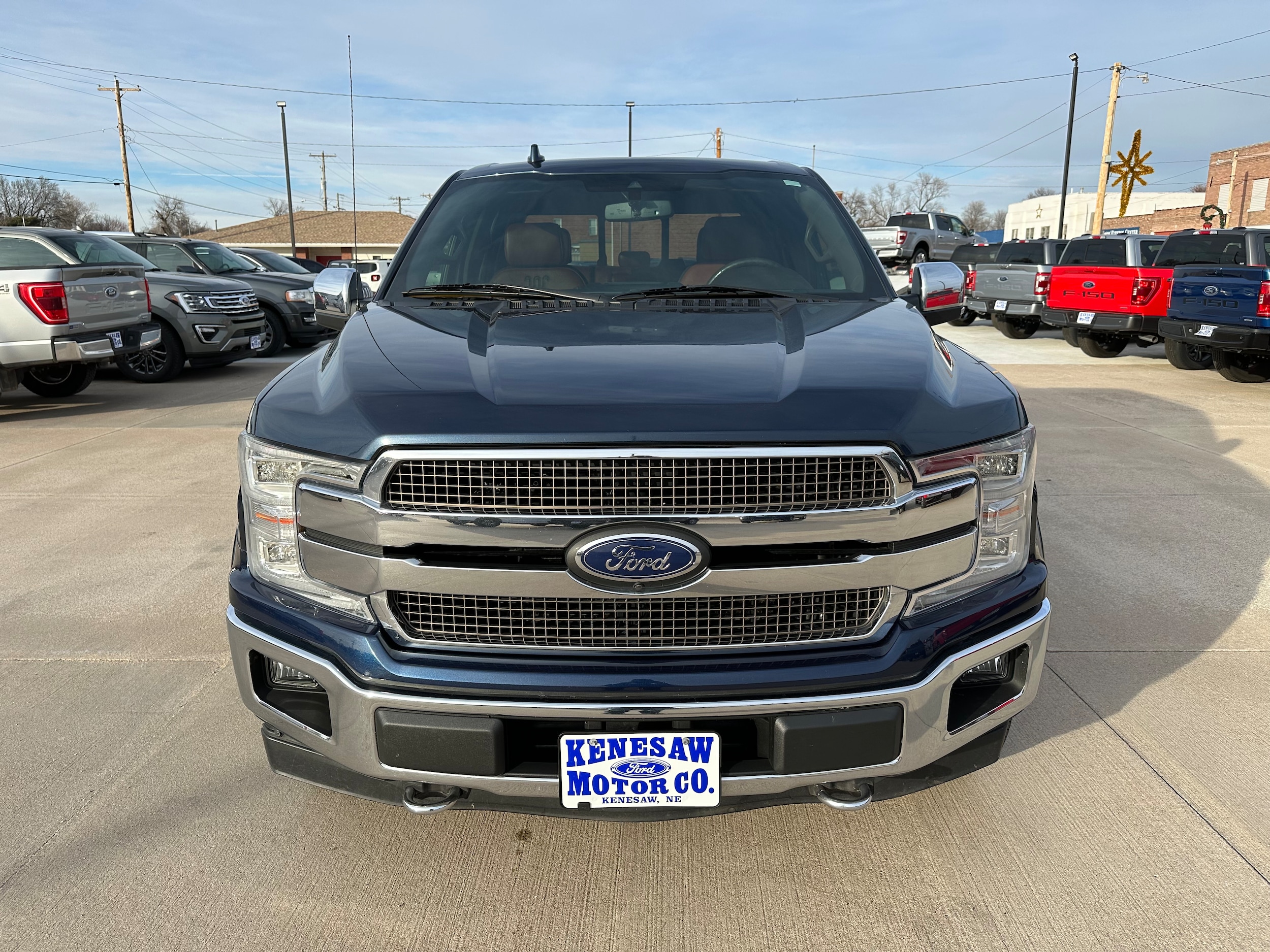 Used 2018 Ford F-150 King Ranch with VIN 1FTEW1EG9JFB45519 for sale in Kenesaw, NE