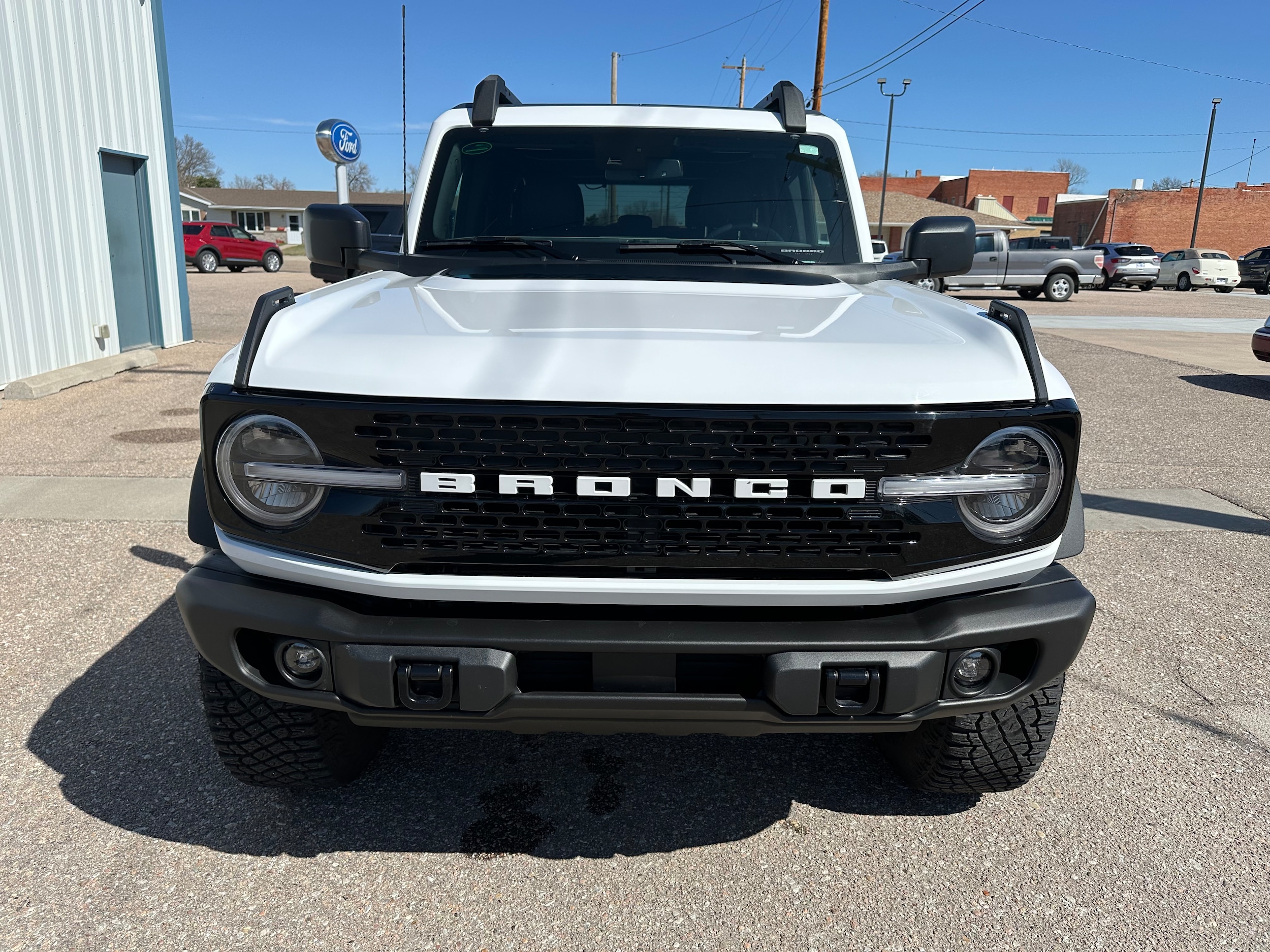 Used 2023 Ford Bronco 4-Door Wildtrak with VIN 1FMEE5DP7PLB45584 for sale in Kenesaw, NE