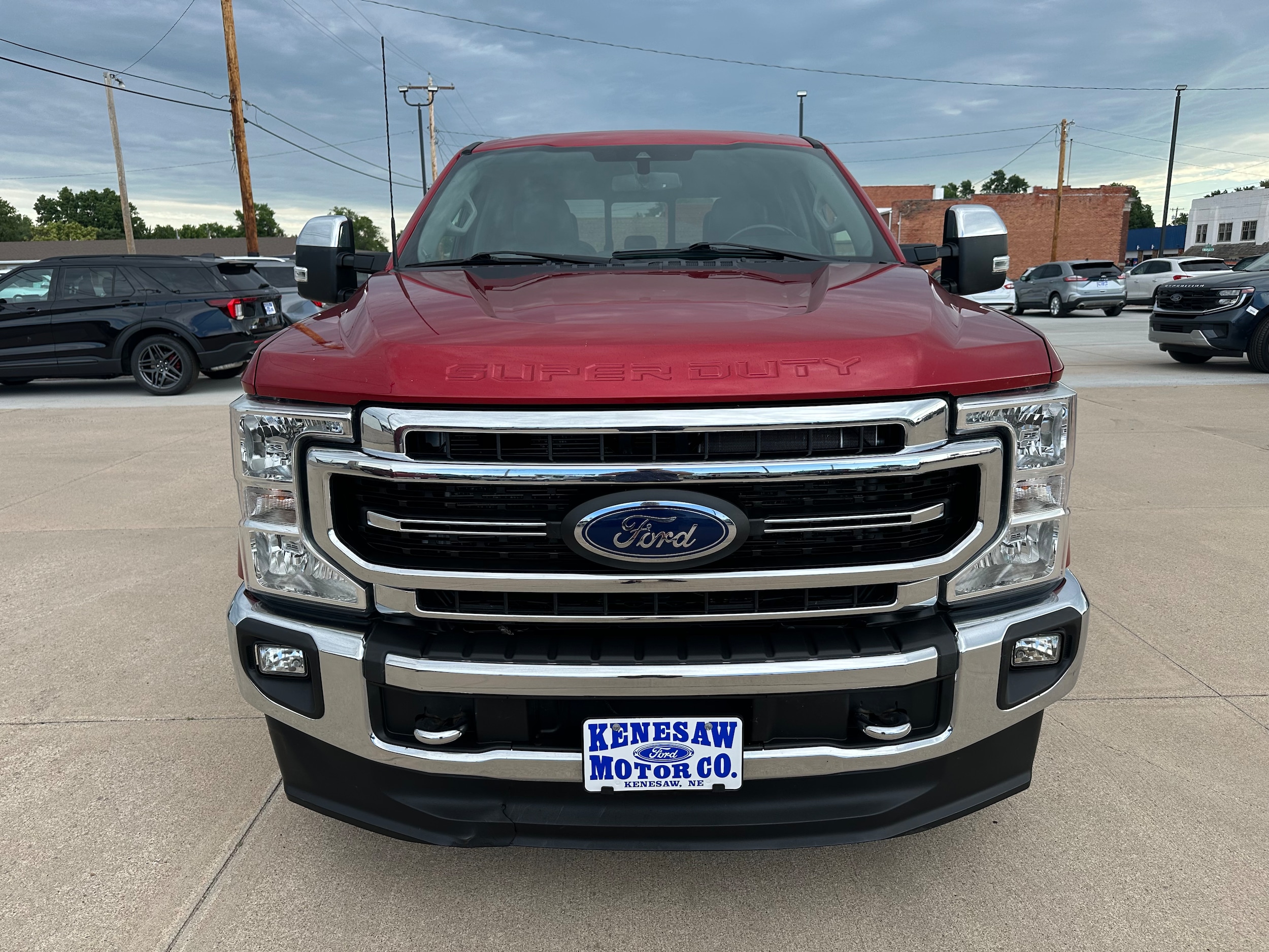 Used 2021 Ford F-250 Super Duty Lariat with VIN 1FT7W2BT9MED90170 for sale in Kenesaw, NE