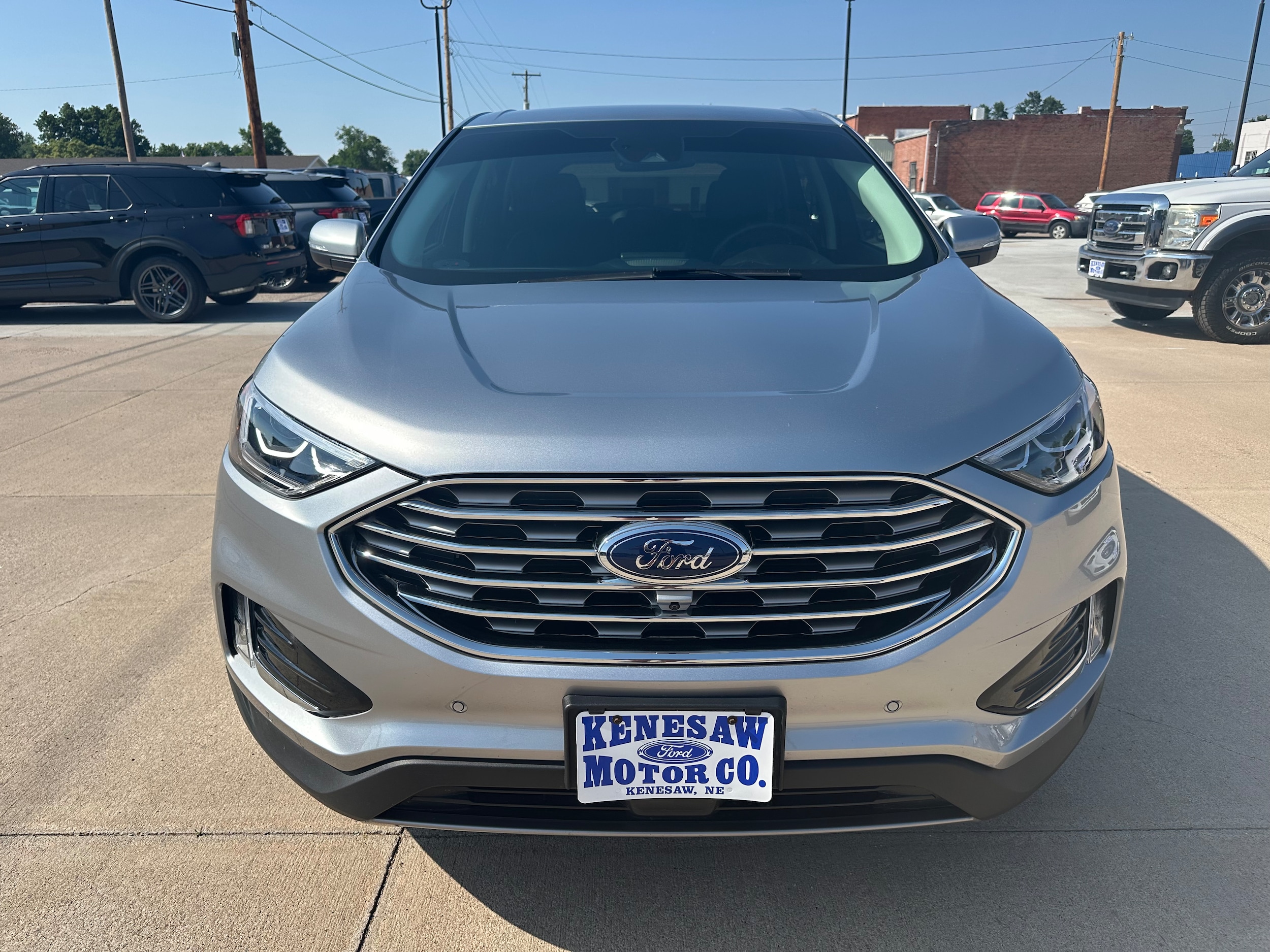 Used 2021 Ford Edge Titanium with VIN 2FMPK4K93MBA00683 for sale in Kenesaw, NE