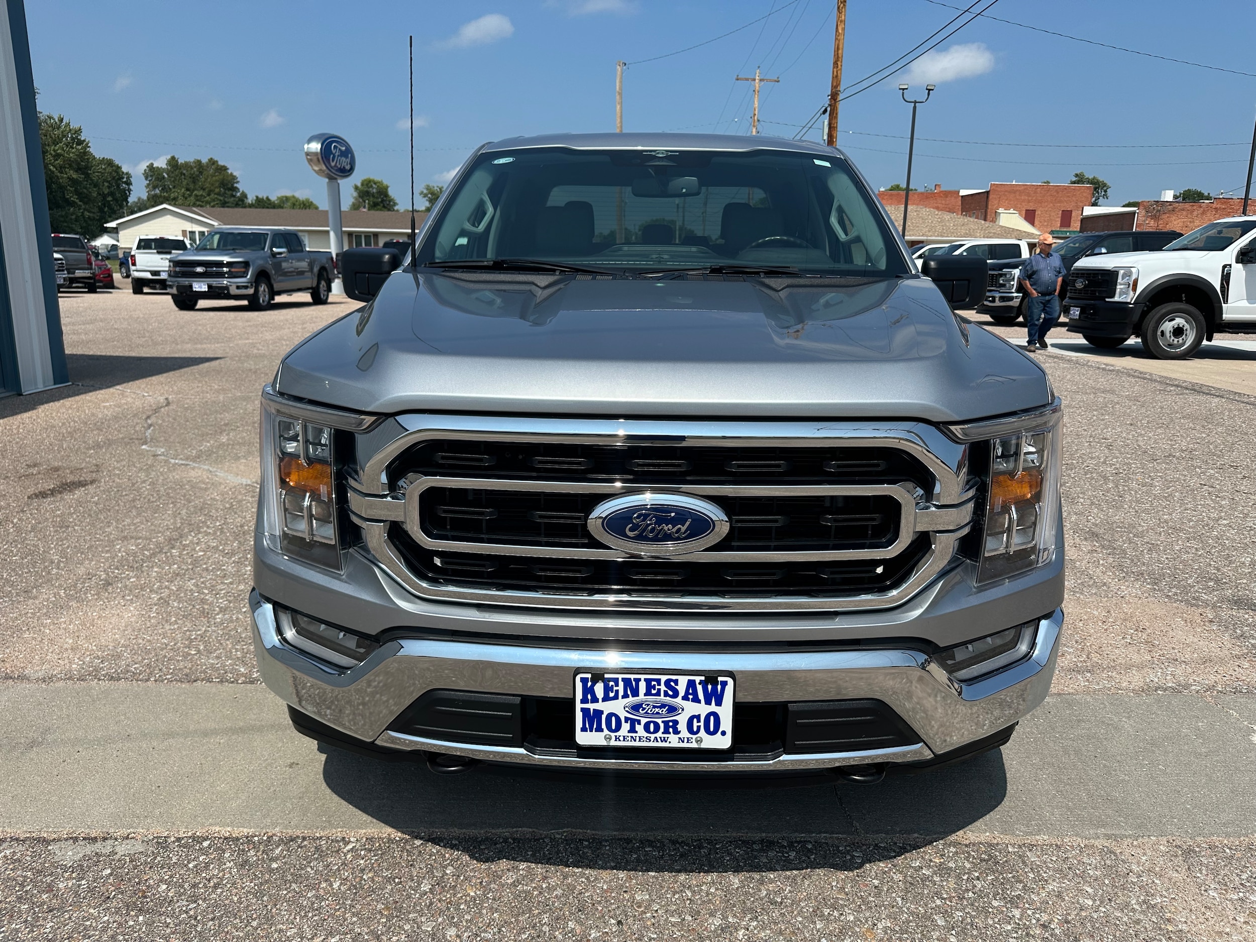 Used 2023 Ford F-150 XLT with VIN 1FTFW1E85PKD51823 for sale in Kenesaw, NE