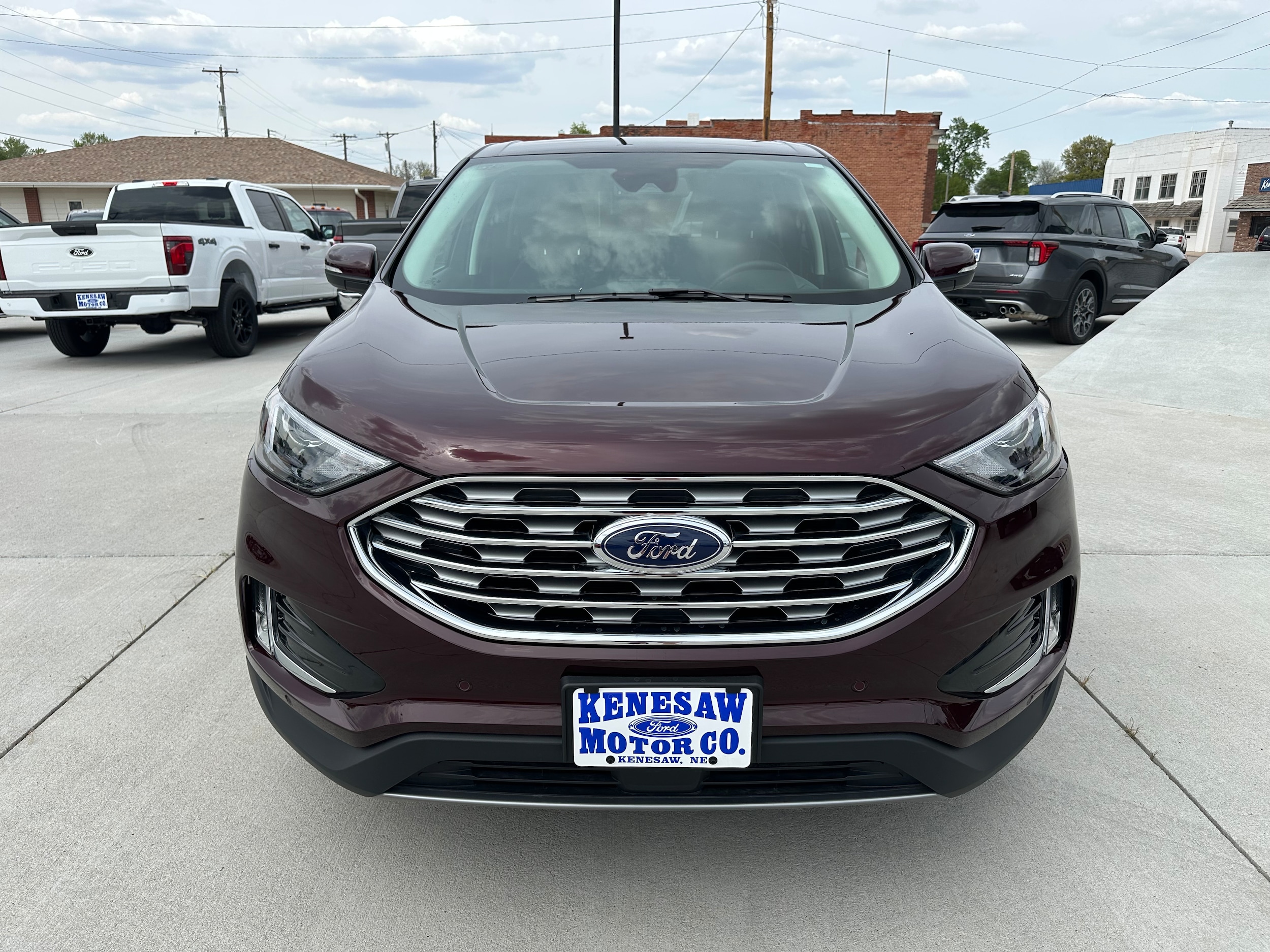 Used 2024 Ford Edge Titanium with VIN 2FMPK4K95RBA38679 for sale in Kenesaw, NE