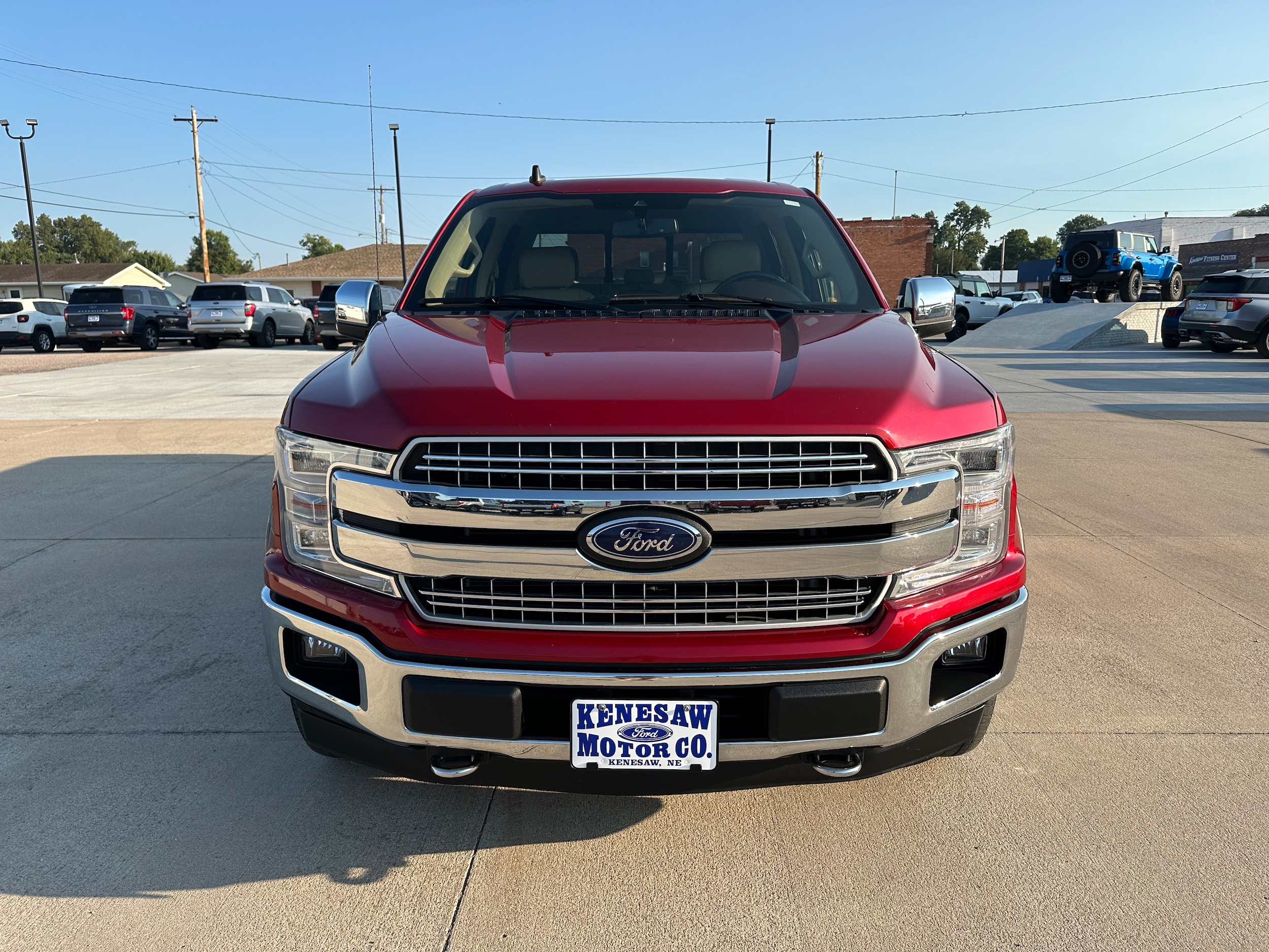 Used 2020 Ford F-150 Lariat with VIN 1FTEW1E47LFC33431 for sale in Kenesaw, NE