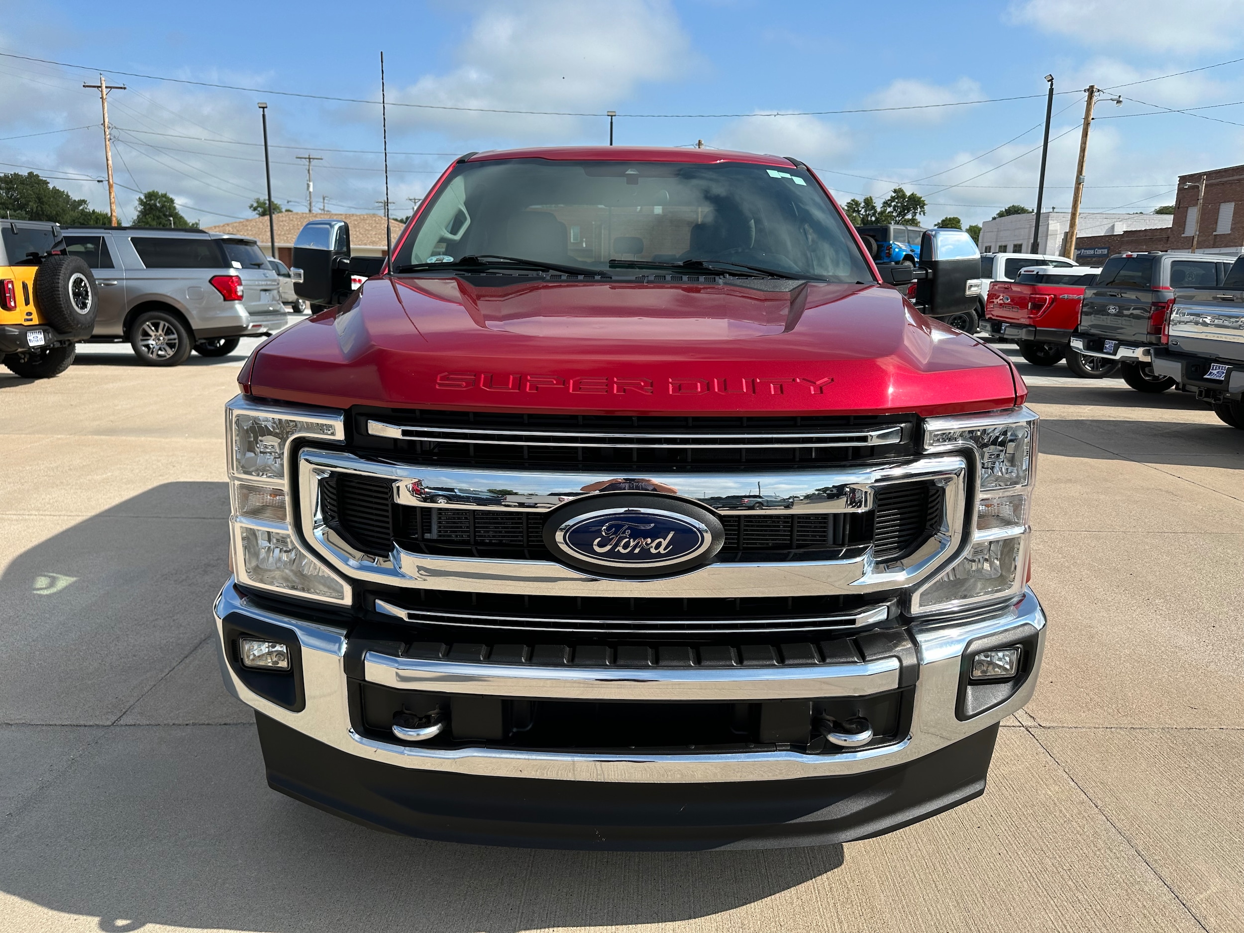 Used 2021 Ford F-250 Super Duty XLT with VIN 1FT7W2BT5MEE08504 for sale in Kenesaw, NE