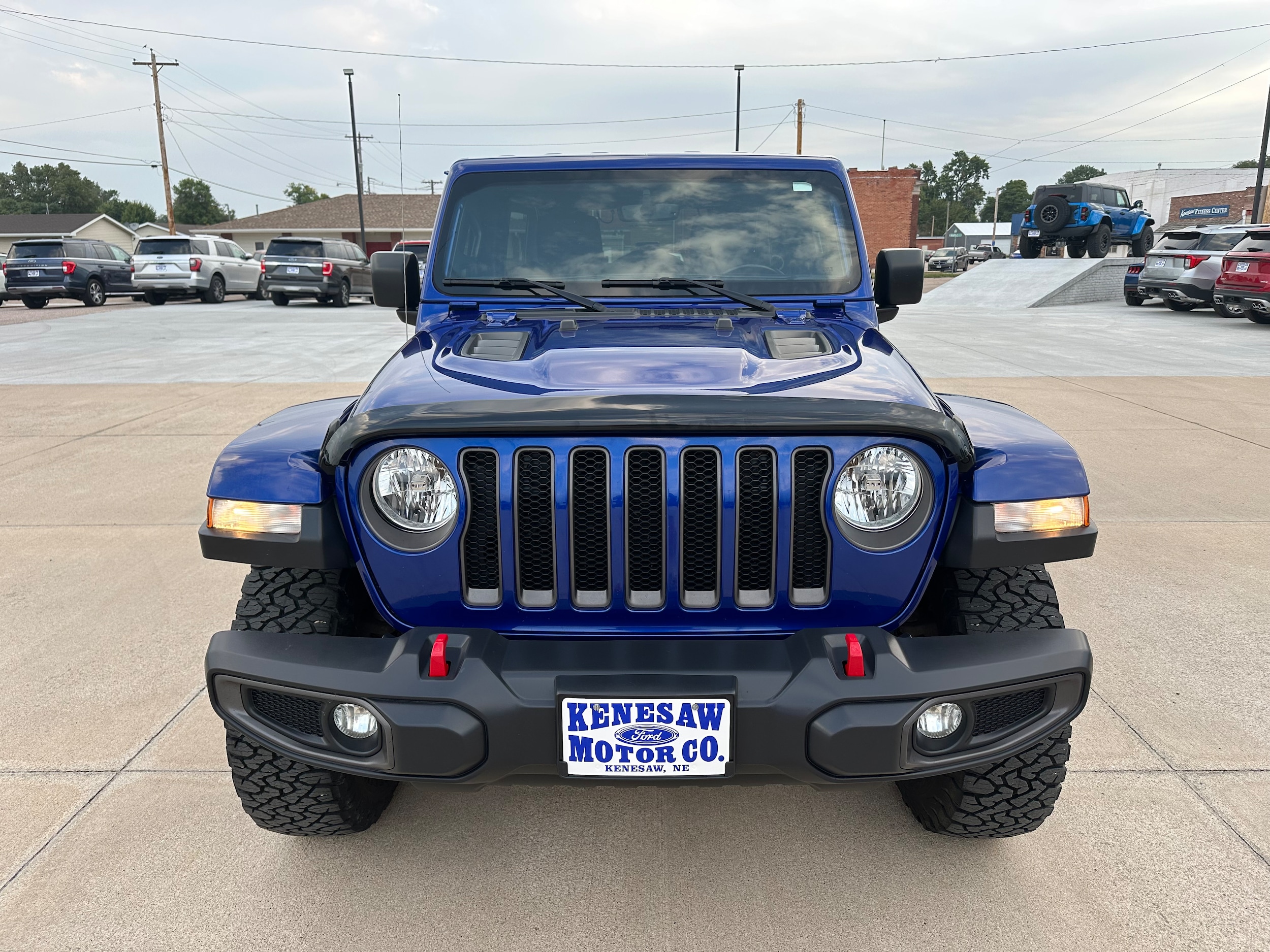 Used 2020 Jeep Wrangler Unlimited Rubicon with VIN 1C4HJXFN1LW335023 for sale in Kenesaw, NE