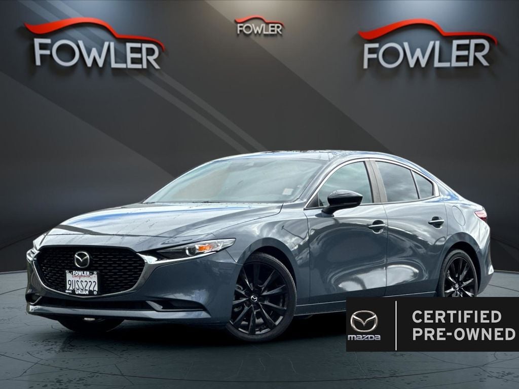 Certified 2023 Mazda Mazda3 Sedan 2.5 S Carbon Edition Sedan