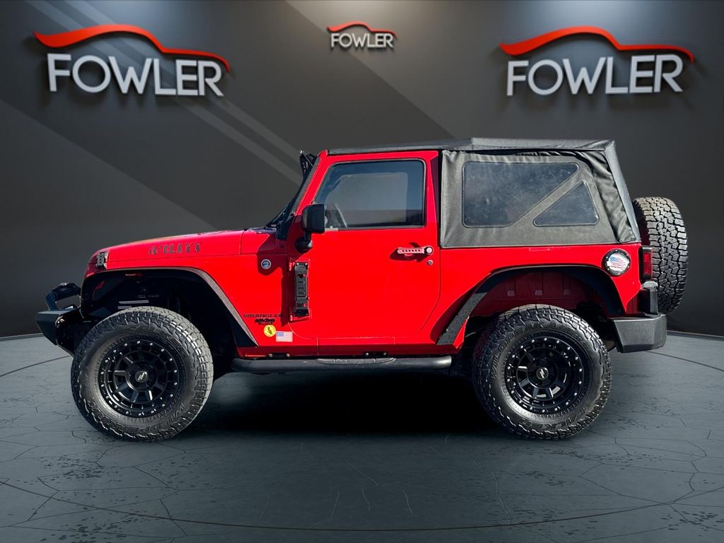 Used 2014 Jeep Wrangler Willys Wheeler with VIN 1C4GJWAG5EL327736 for sale in Ukiah, CA