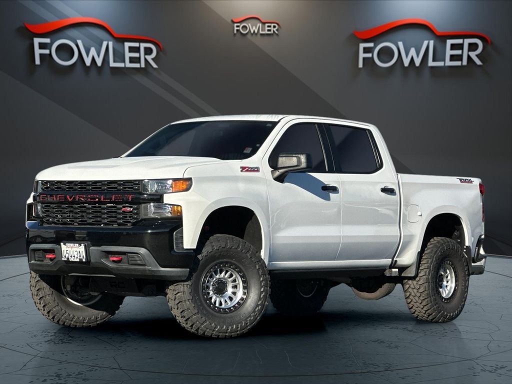 Used 2019 Chevrolet Silverado 1500 Silverado Custom Trail Boss Truck Crew Cab