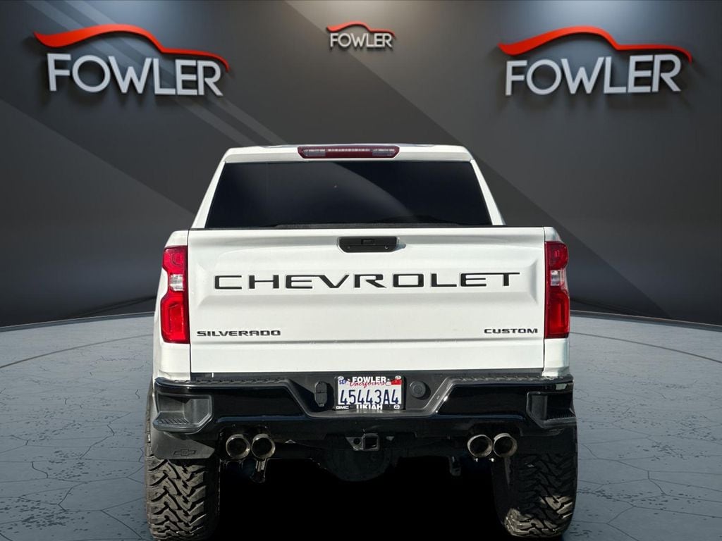 Used 2019 Chevrolet Silverado 1500 Silverado Custom Trail Boss Truck Crew Cab