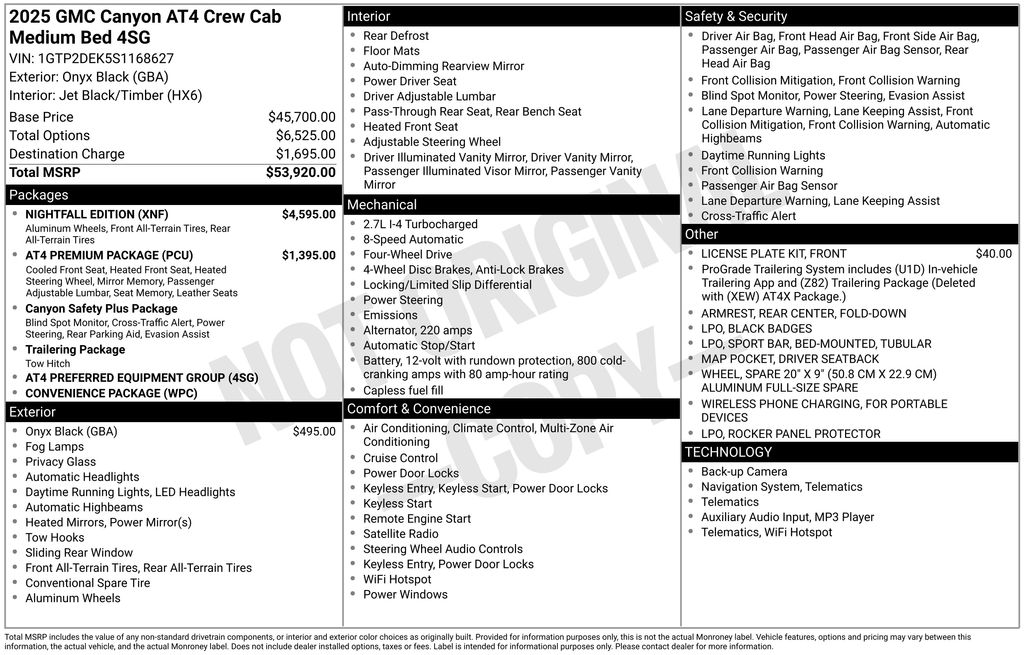 2025 GMC Canyon AT4 - Photo 39