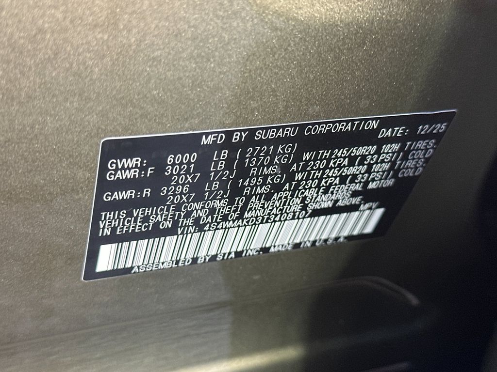 2026 Subaru Ascent Touring - Photo 35