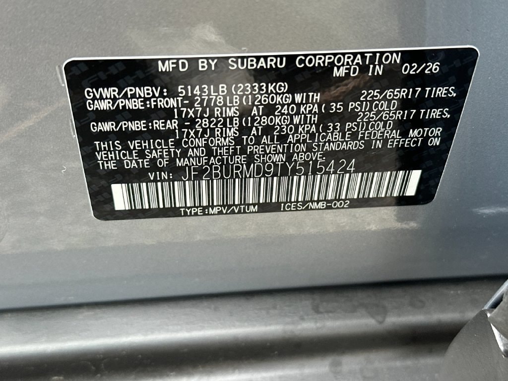 2026 Subaru Outback Wilderness - Photo 32
