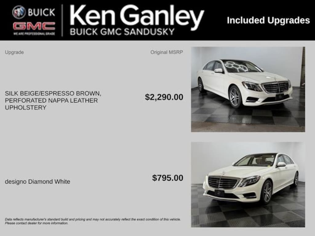 Used 2016 Mercedes-Benz S-Class S 550 4MATIC Sedan