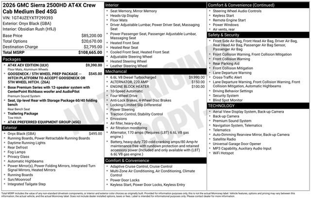 2026 GMC Sierra 2500HD AT4X - Photo 12