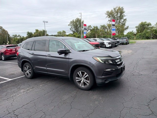 Used 2016 Honda Pilot EX-L with VIN 5FNYF6H59GB063338 for sale in Sandusky, OH