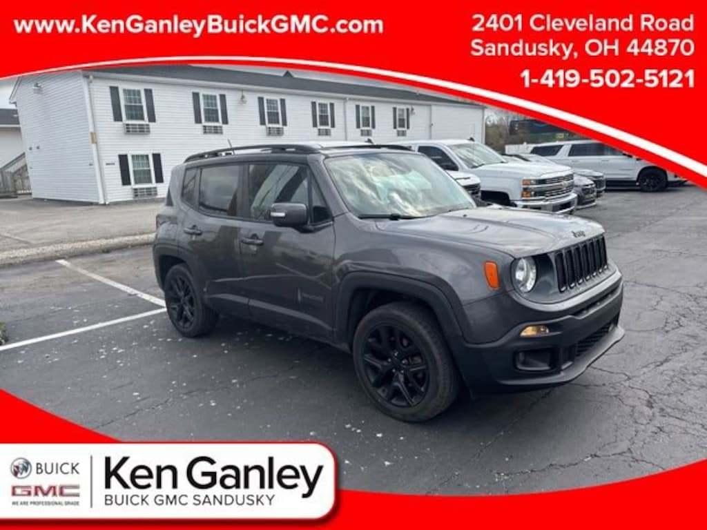Used 2016 Jeep Renegade Latitude 4x4 SUV