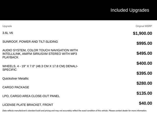 Used 2017 GMC Terrain Denali with VIN 2GKFLVE3XH6289011 for sale in Sandusky, OH