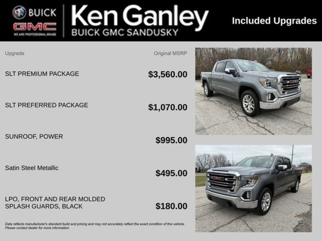 Used 2020 GMC Sierra 1500 SLT Truck Crew Cab