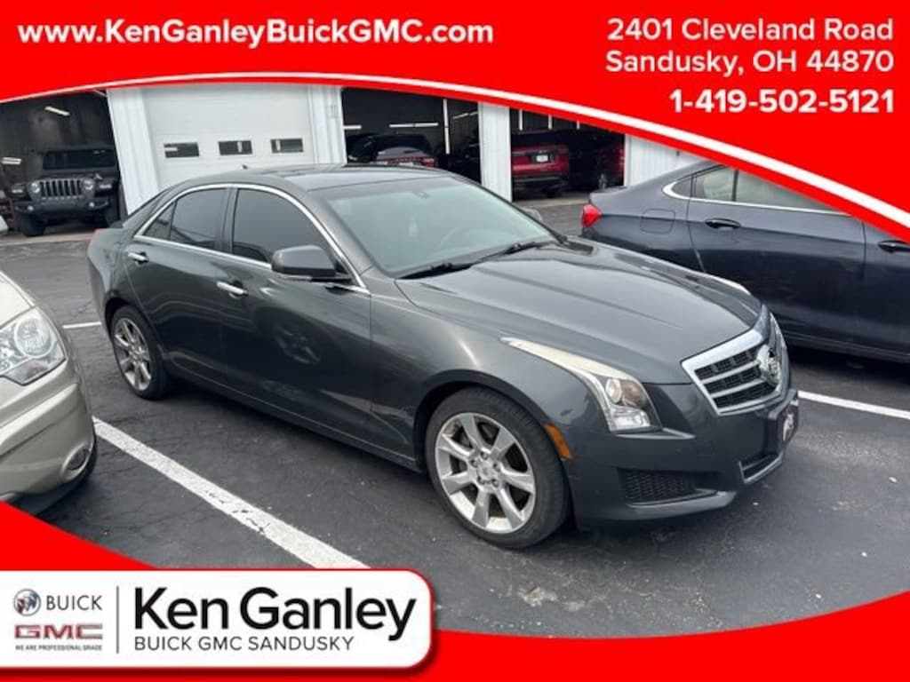 Used 2014 CADILLAC ATS 2.0L Turbo Luxury Sedan
