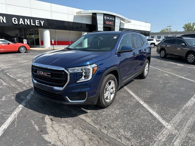 Certified 2022 GMC Terrain SLE with VIN 3GKALMEV4NL144463 for sale in Sandusky, OH