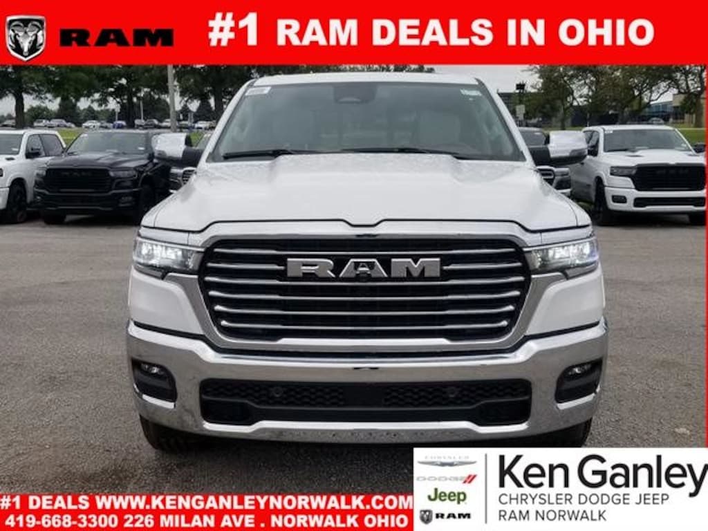 New 2026 Ram 1500 LARAMIE CREW CAB 4X4 5'7 BOX Pickup