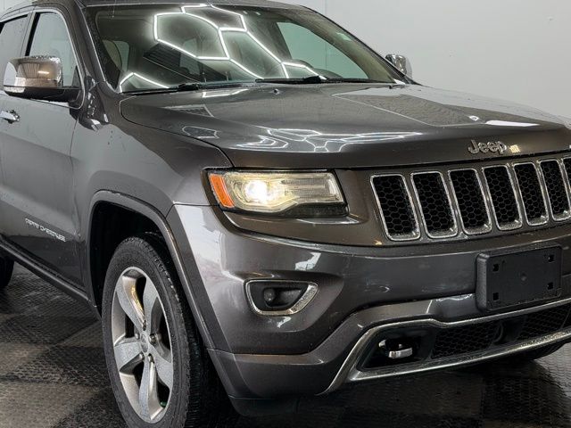 Used 2015 Jeep Grand Cherokee Overland with VIN 1C4RJFCG8FC165818 for sale in Norwalk, OH