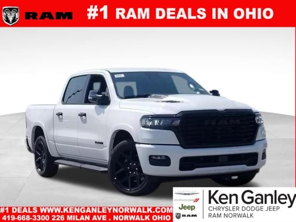 New 2026 Ram 1500 LARAMIE CREW CAB 4X4 5'7 BOX Pickup