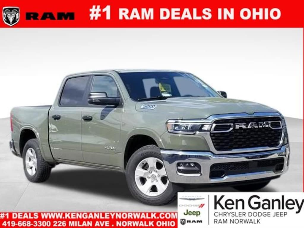 New 2026 Ram 1500 BIG HORN CREW CAB 4X4 5'7 BOX Pickup