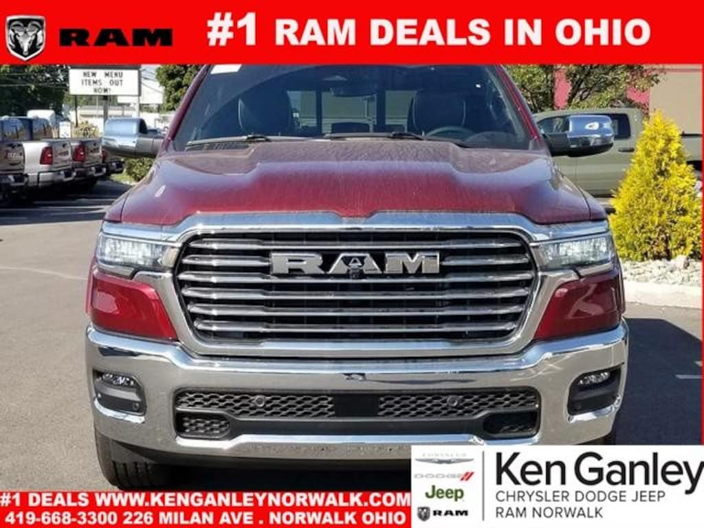New 2026 Ram 1500 LARAMIE CREW CAB 4X4 5'7 BOX Pickup
