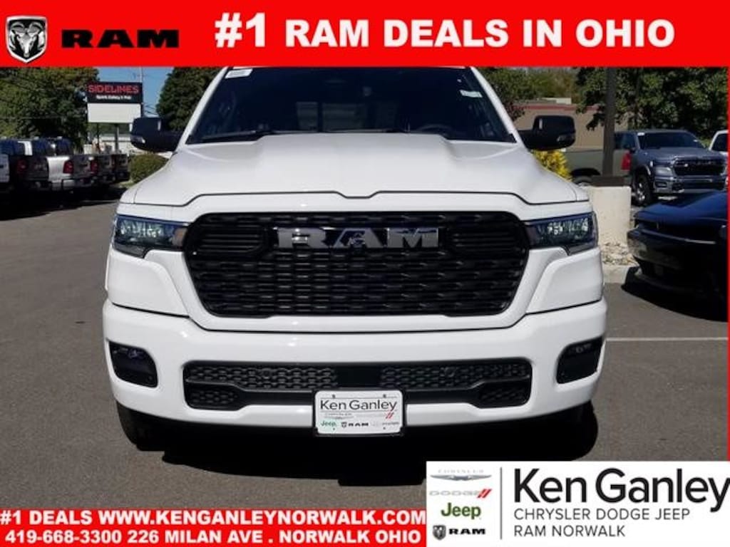 New 2025 Ram 1500 BIG HORN CREW CAB 4X4 5'7 BOX Pickup