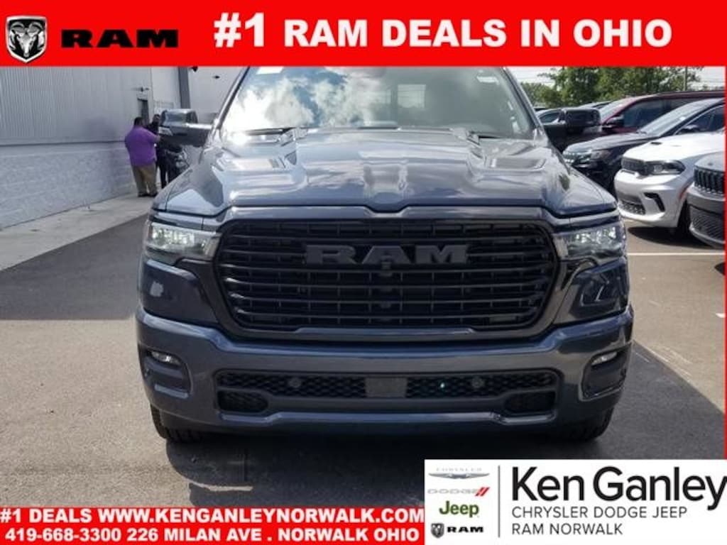 New 2026 Ram 1500 LARAMIE CREW CAB 4X4 5'7 BOX Pickup