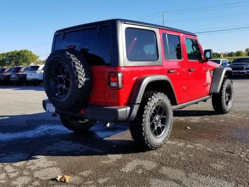 New 2026 Jeep Wrangler 4-DOOR WILLYS Sport Utility