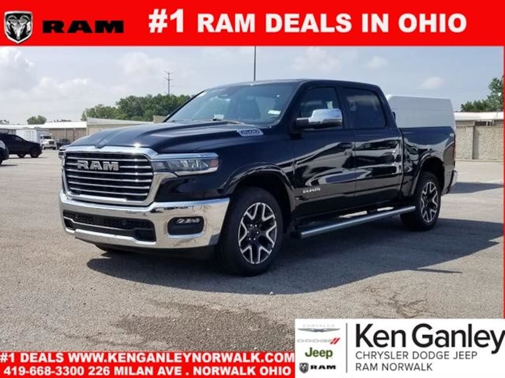 New 2026 Ram 1500 LARAMIE CREW CAB 4X4 5'7 BOX Pickup