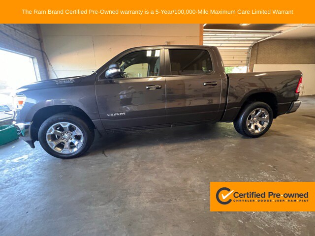 Certified 2021 RAM Ram 1500 Pickup Big Horn/Lone Star with VIN 1C6SRFFT9MN777652 for sale in Norwalk, OH