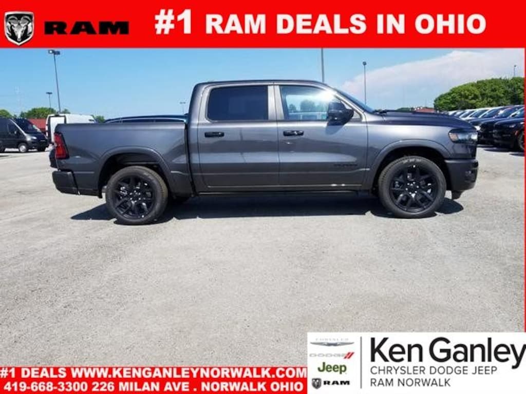 New 2026 Ram 1500 LARAMIE CREW CAB 4X4 5'7 BOX Pickup
