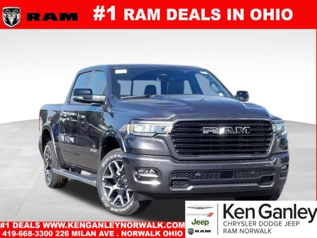 New 2026 Ram 1500 LARAMIE CREW CAB 4X4 5'7 BOX Pickup