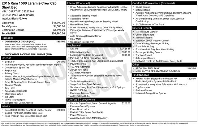 2016 RAM 1500 Laramie's photo