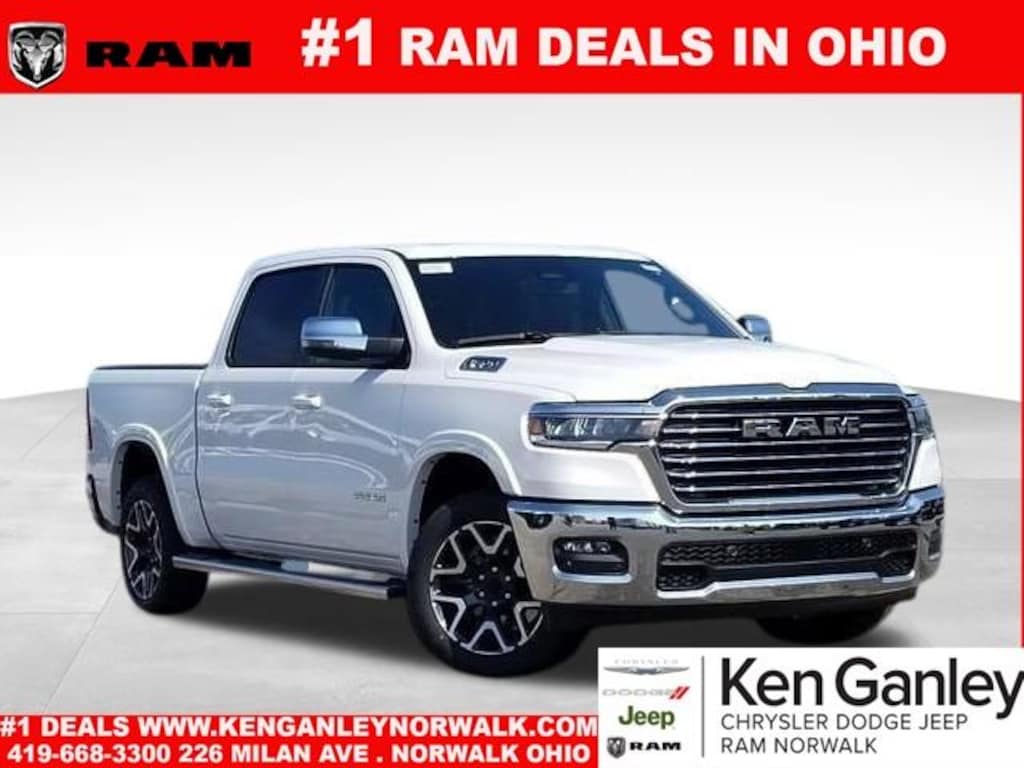 New 2026 Ram 1500 LARAMIE CREW CAB 4X4 5'7 BOX Pickup