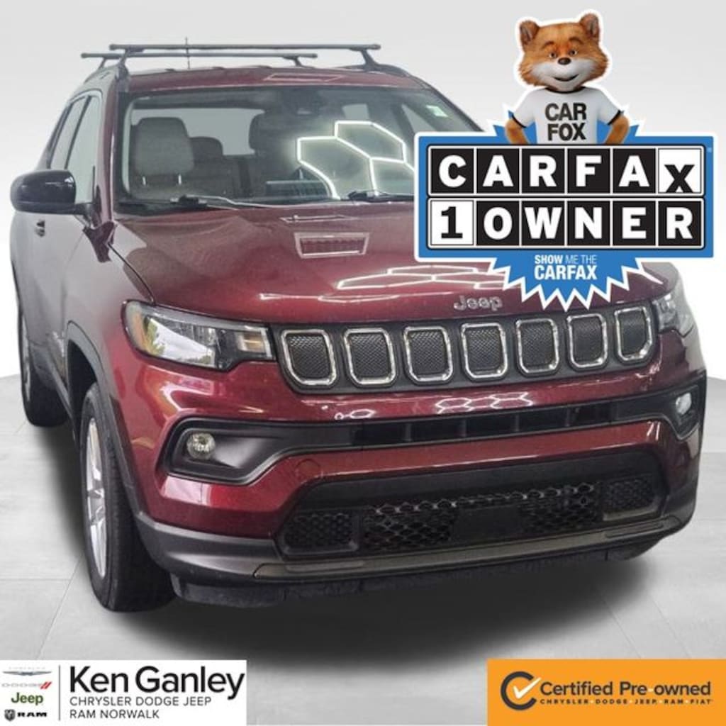 Certified 2022 Jeep Compass Latitude SUV