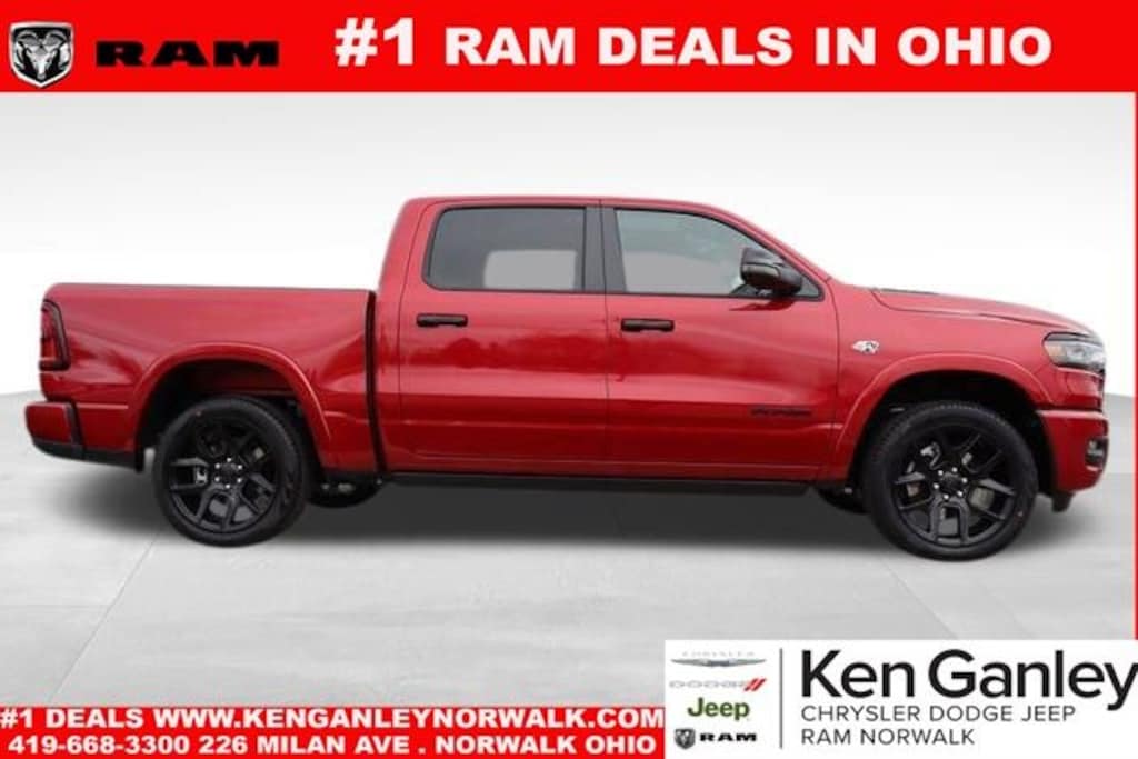 New 2026 Ram 1500 LARAMIE CREW CAB 4X4 5'7 BOX Pickup